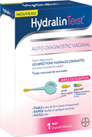 HYDRALIN TEST AUTO-DIAGNOSTIC INFECTIONS VAGINALES