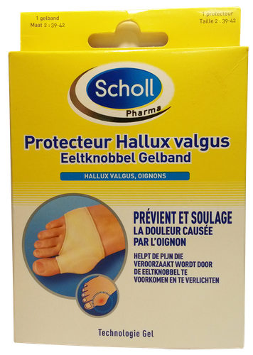 Image SCHOLL PROTECTEUR HALLUX VALGUS T2